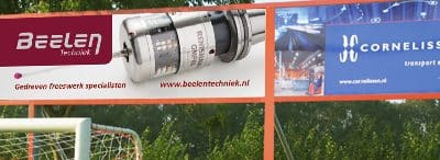 Sponsoring voetbalclub Estria >